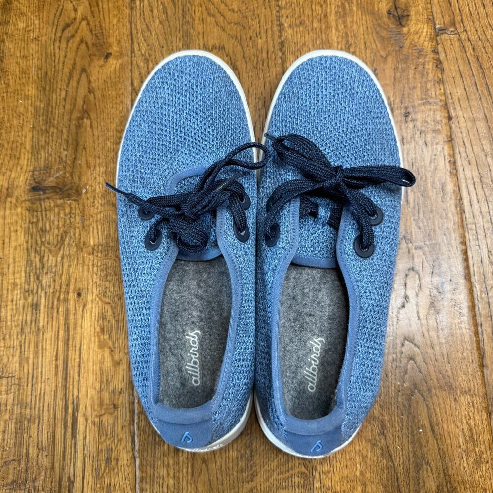 Allbirds Tree Skipper Womens 9 Light Blue Casual Sneaker Light Weight Lace Up - Picture 5 of 6